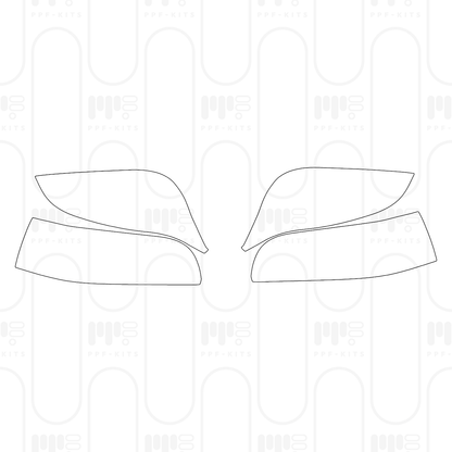 PPF prédécoupé Toyota Sienna Limited 2026