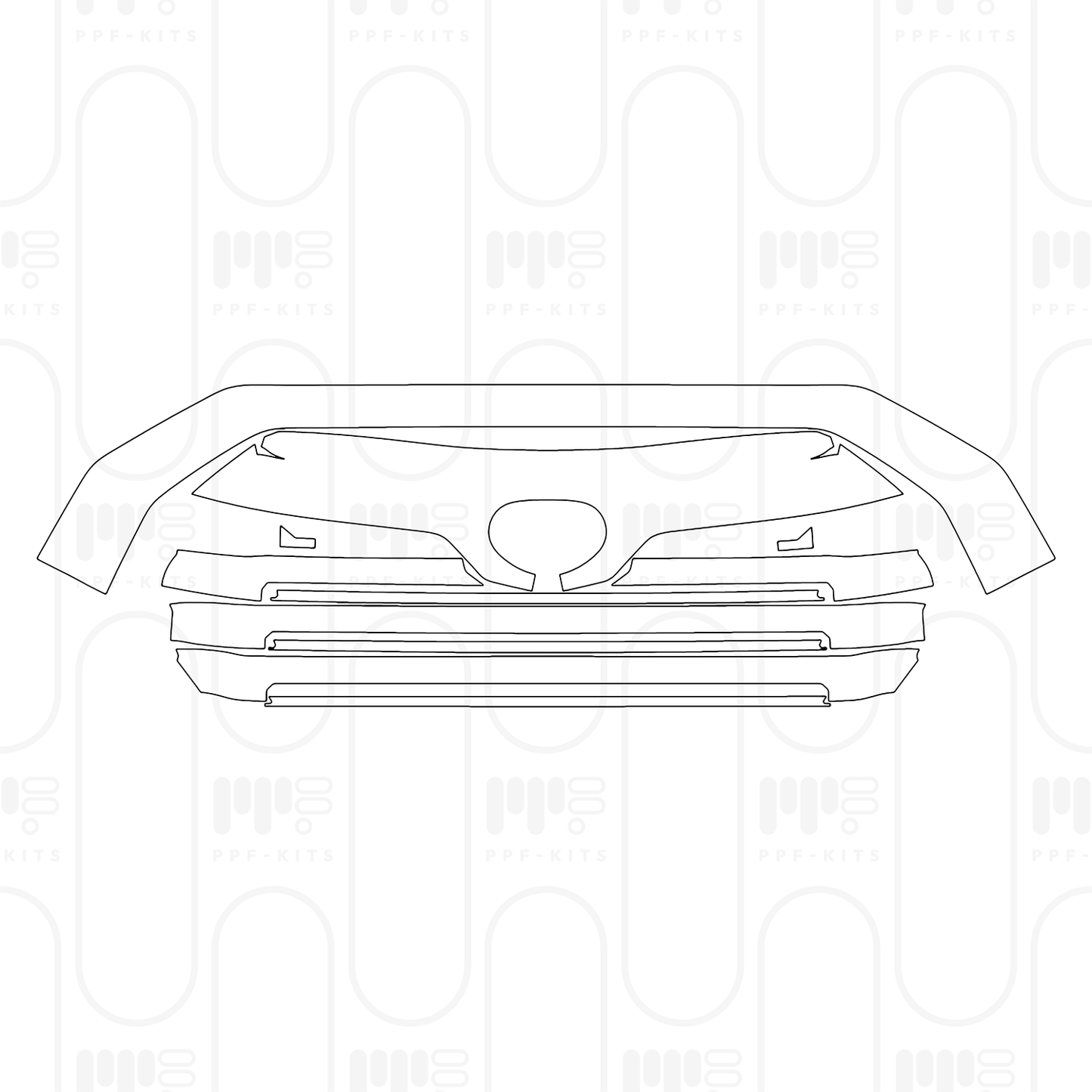 PPF prédécoupé Toyota Tundra CrewMax Limited 2026