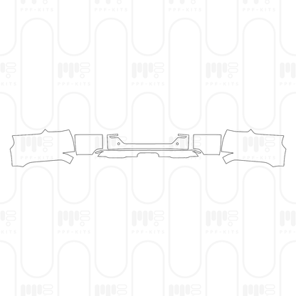 PPF prédécoupé Toyota Tundra CrewMax SR5 2026