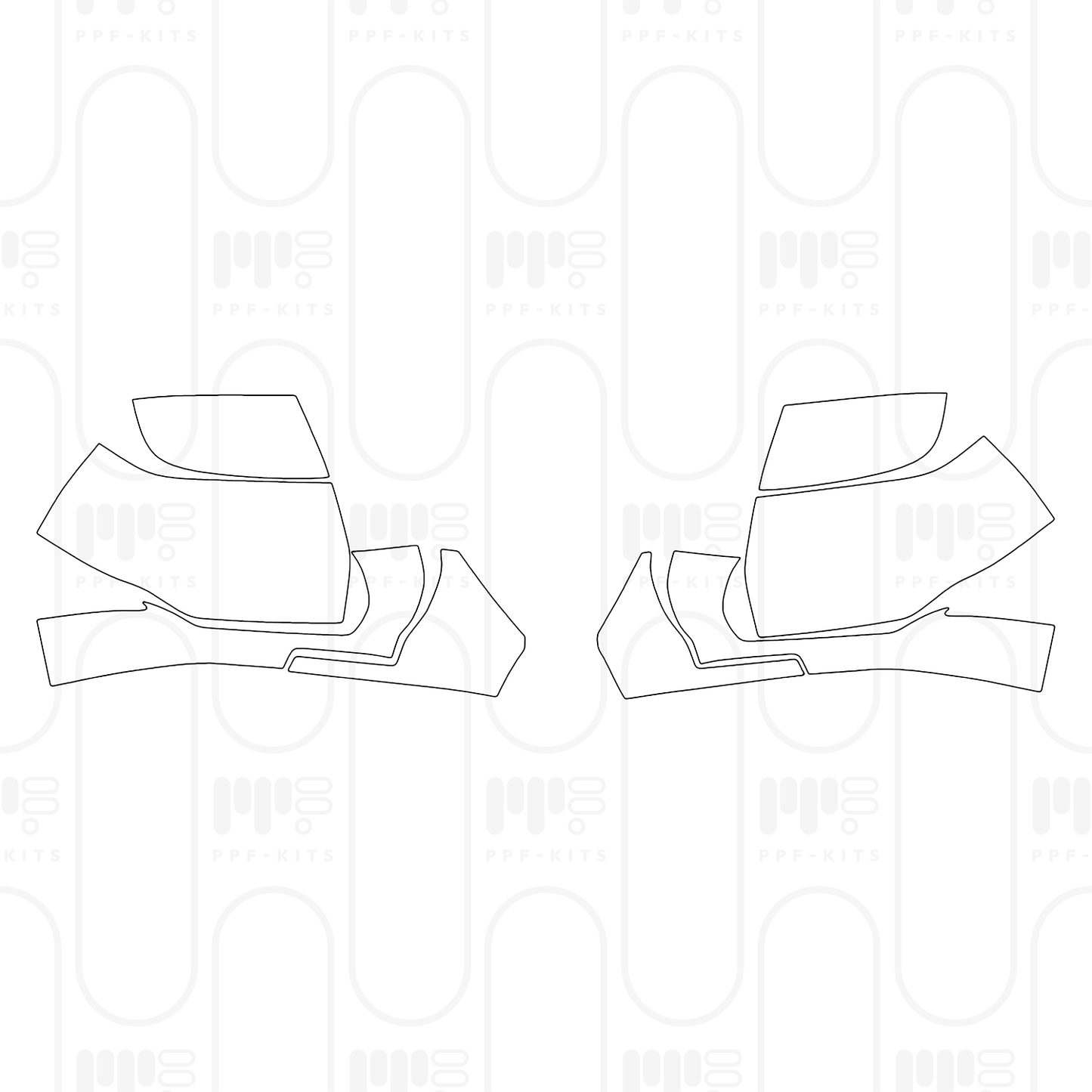 PPF prédécoupé Toyota Tundra CrewMax SR5 2026