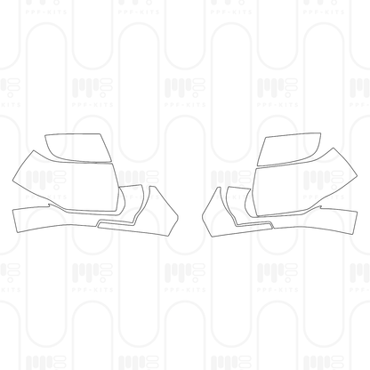 PPF prédécoupé Toyota Tundra CrewMax SR5 2026