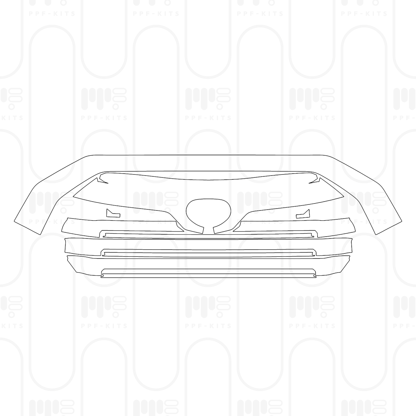 PPF prédécoupé Toyota Tundra CrewMax SR5 2026