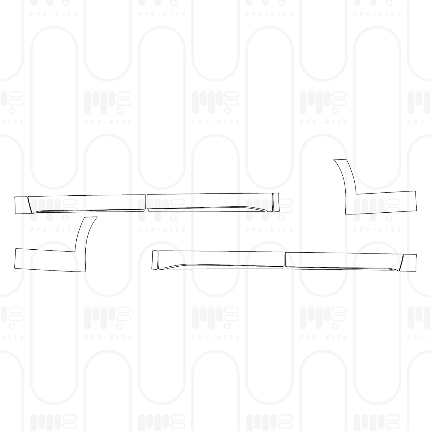 PPF prédécoupé Toyota Alphard 2026