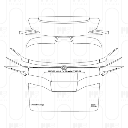 PPF prédécoupé Toyota Vellfire 2026