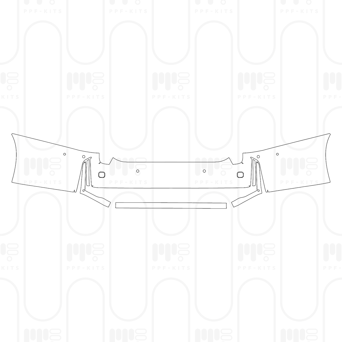 PPF prédécoupé Toyota Vellfire 2026