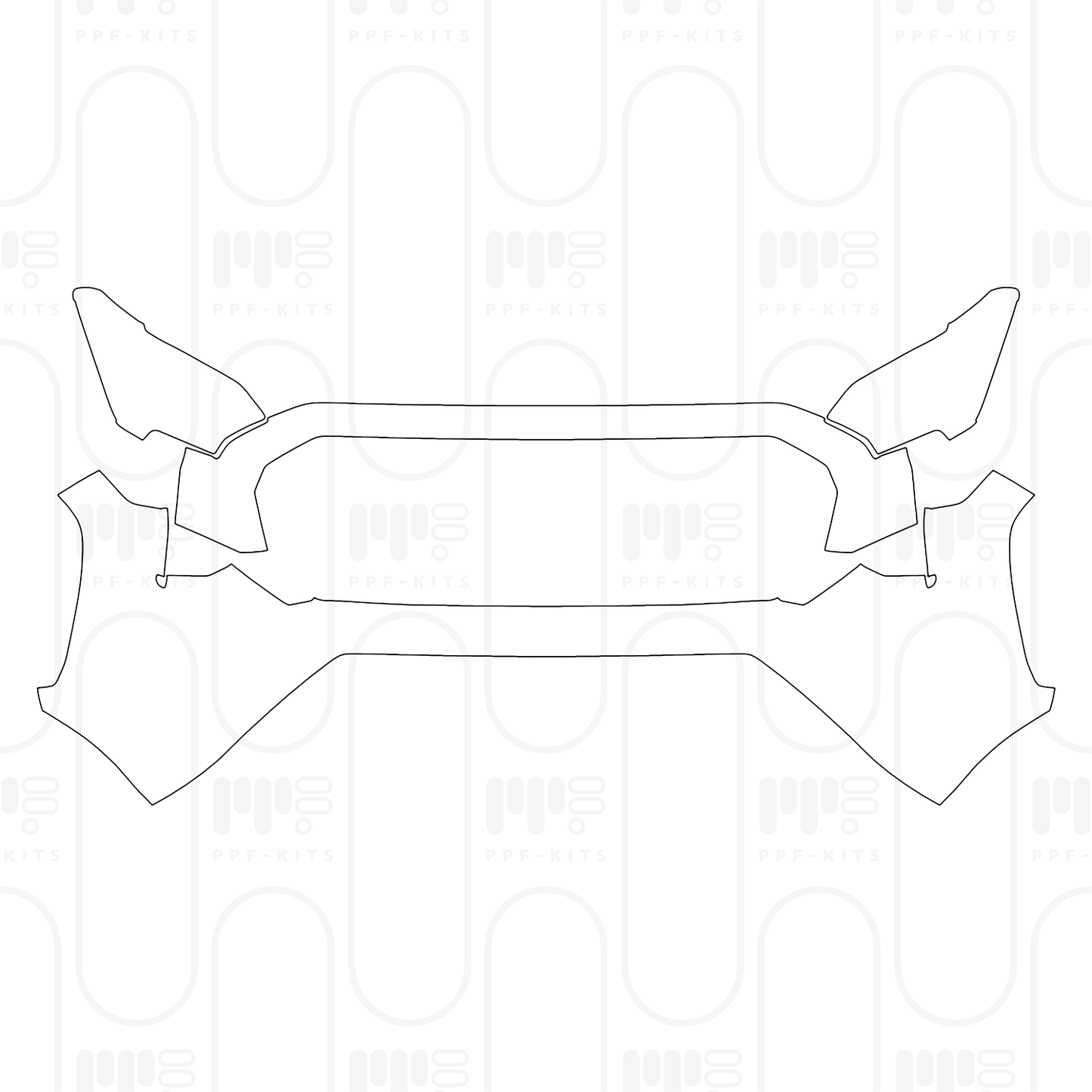 PPF prédécoupé Toyota Tacoma Double Cab TRD Off-Road 2026