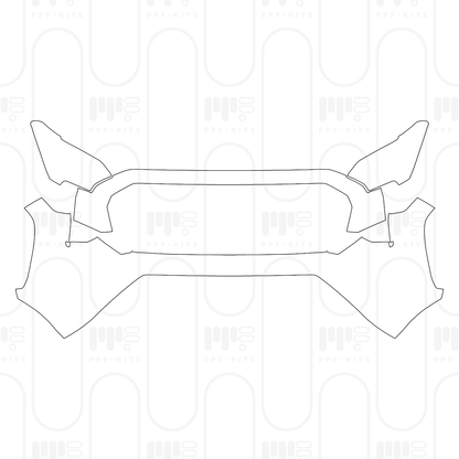 PPF prédécoupé Toyota Tacoma Double Cab TRD Off-Road 2026