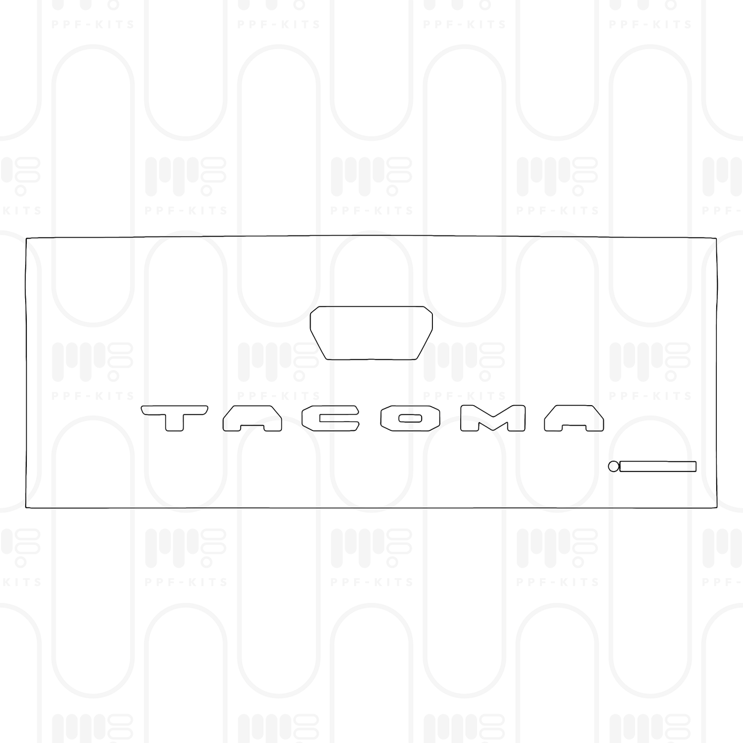 PPF prédécoupé Toyota Tacoma Double Cab TRD Off-Road 2026