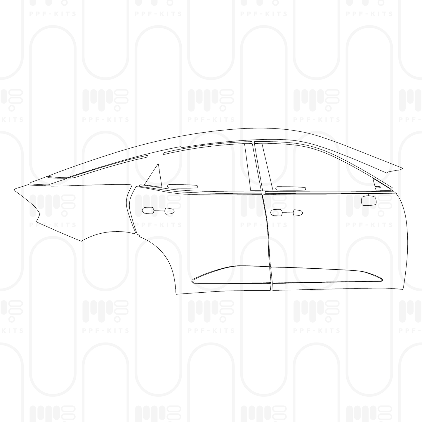 PPF prédécoupé Toyota Crown 2026