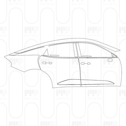 PPF prédécoupé Toyota Crown 2026