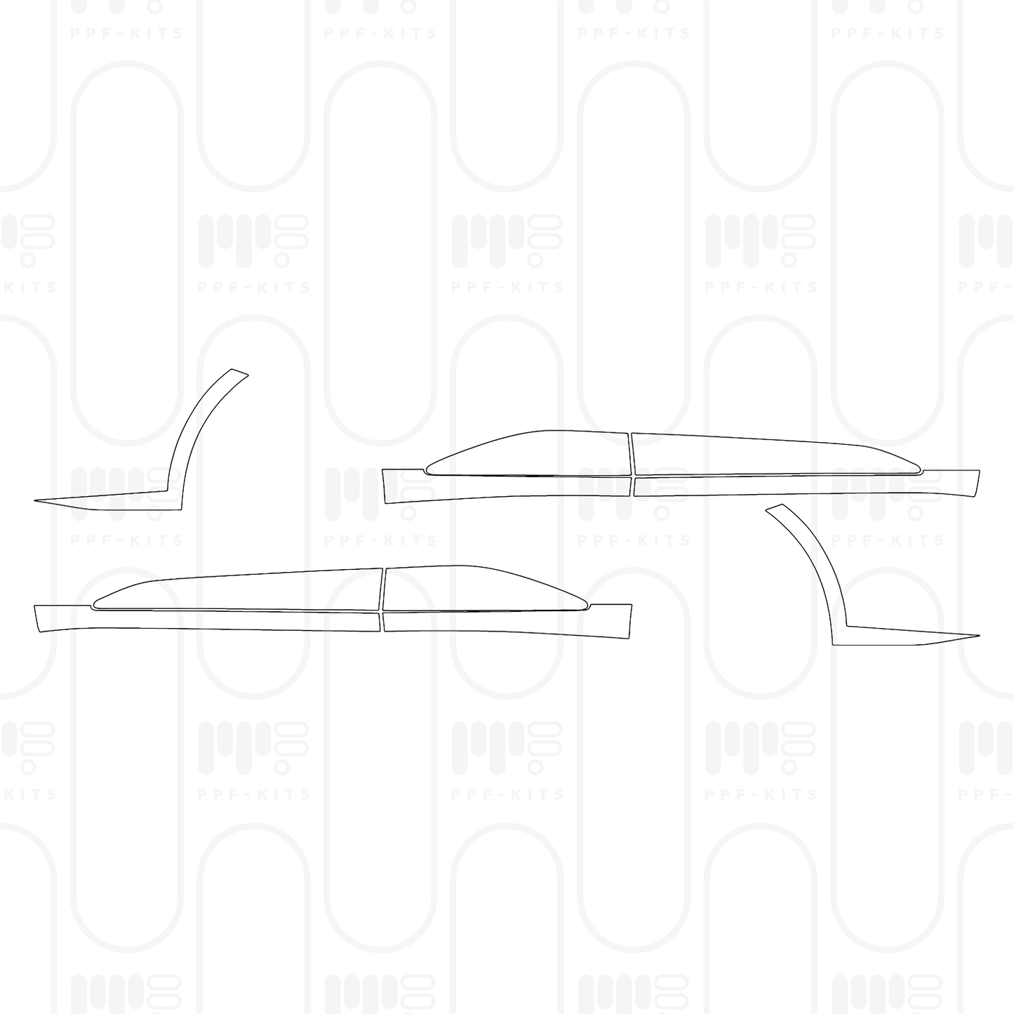 PPF prédécoupé Toyota Crown 2026