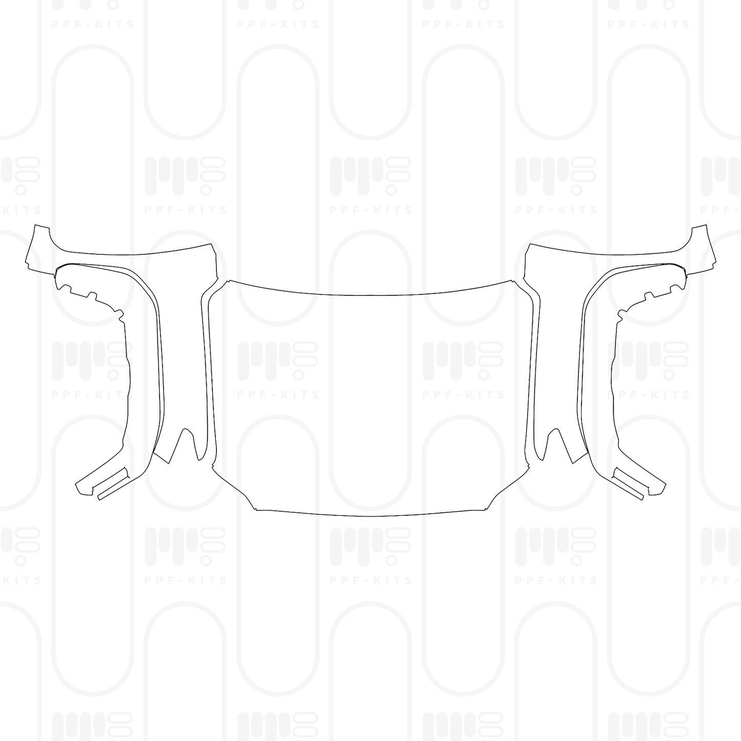 PPF prédécoupé Toyota Tacoma Double Cab TRD Off-Road 2026