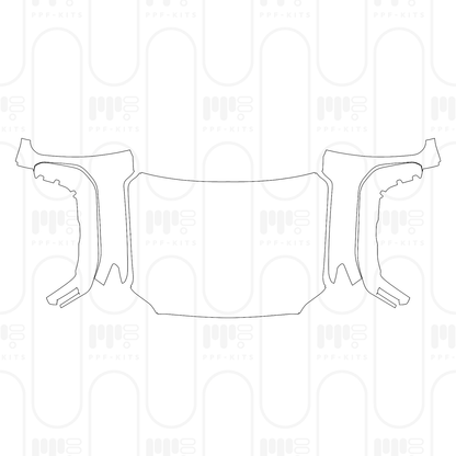 PPF prédécoupé Toyota Tacoma Double Cab TRD Off-Road 2026