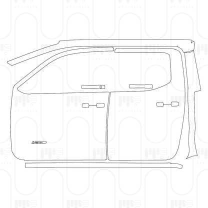 PPF prédécoupé Toyota Tacoma Double Cab Limited 2026