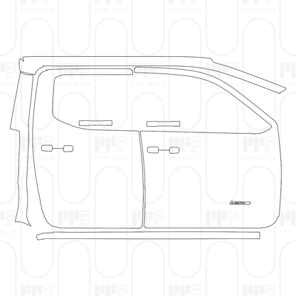 PPF prédécoupé Toyota Tacoma Double Cab Limited 2026