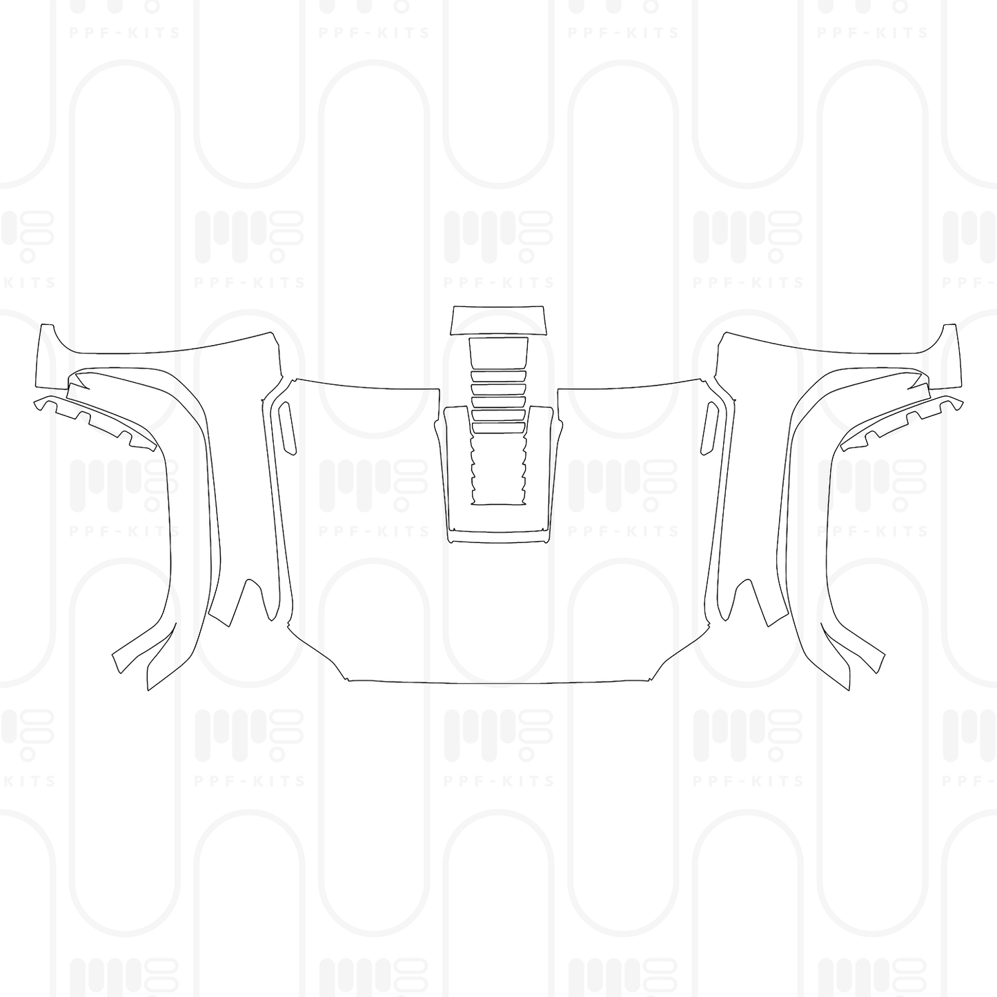 PPF prédécoupé Toyota Tacoma Double Cab TRD Pro 2026