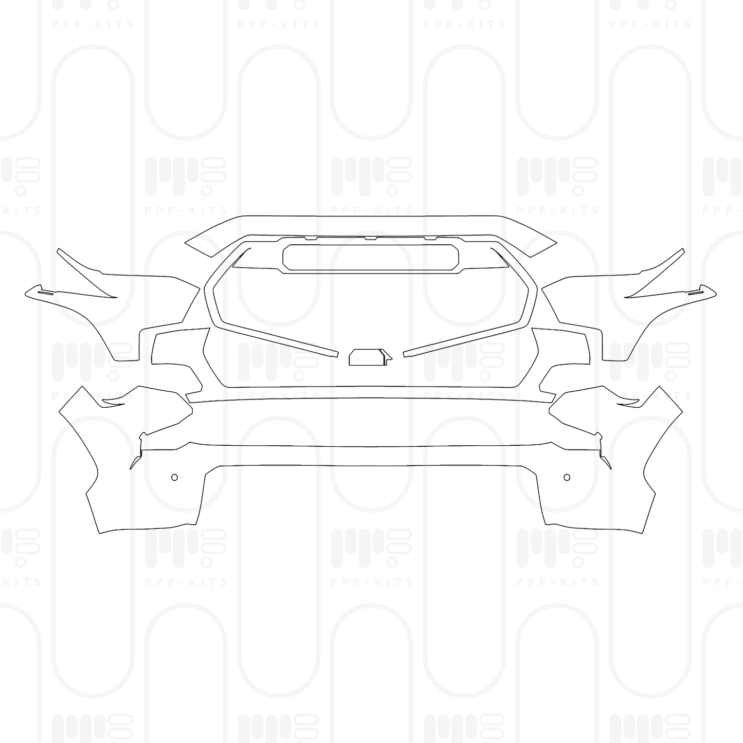 PPF prédécoupé Toyota Sequoia TRD Pro 2026