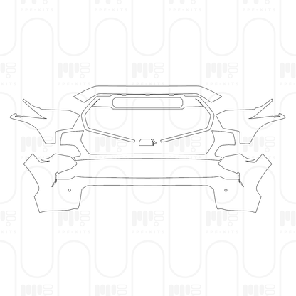 PPF prédécoupé Toyota Sequoia TRD Pro 2026