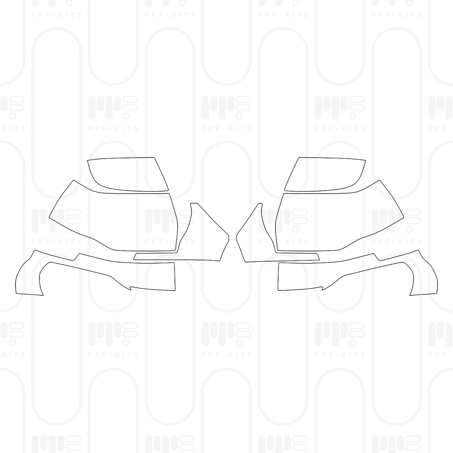 PPF prédécoupé Toyota Sequoia TRD Pro 2026