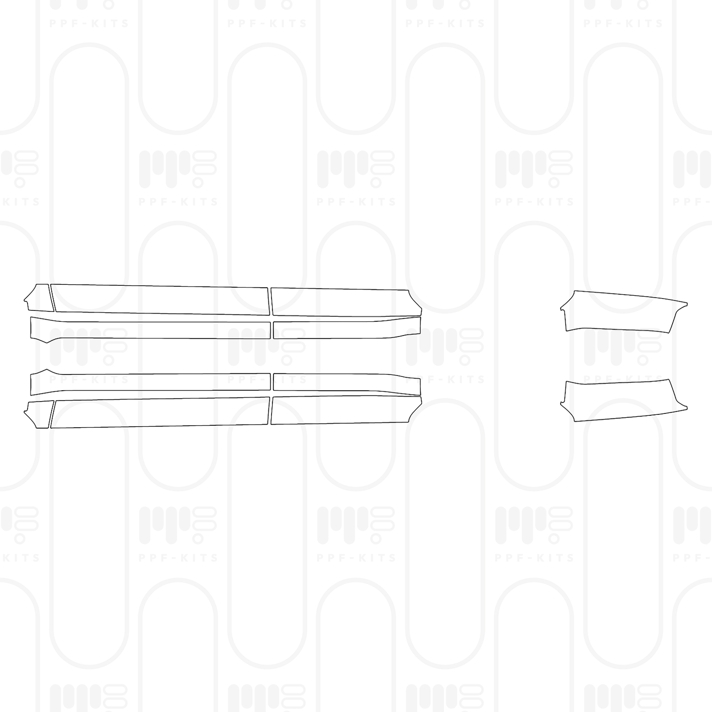PPF prédécoupé Toyota Sequoia TRD Pro 2026