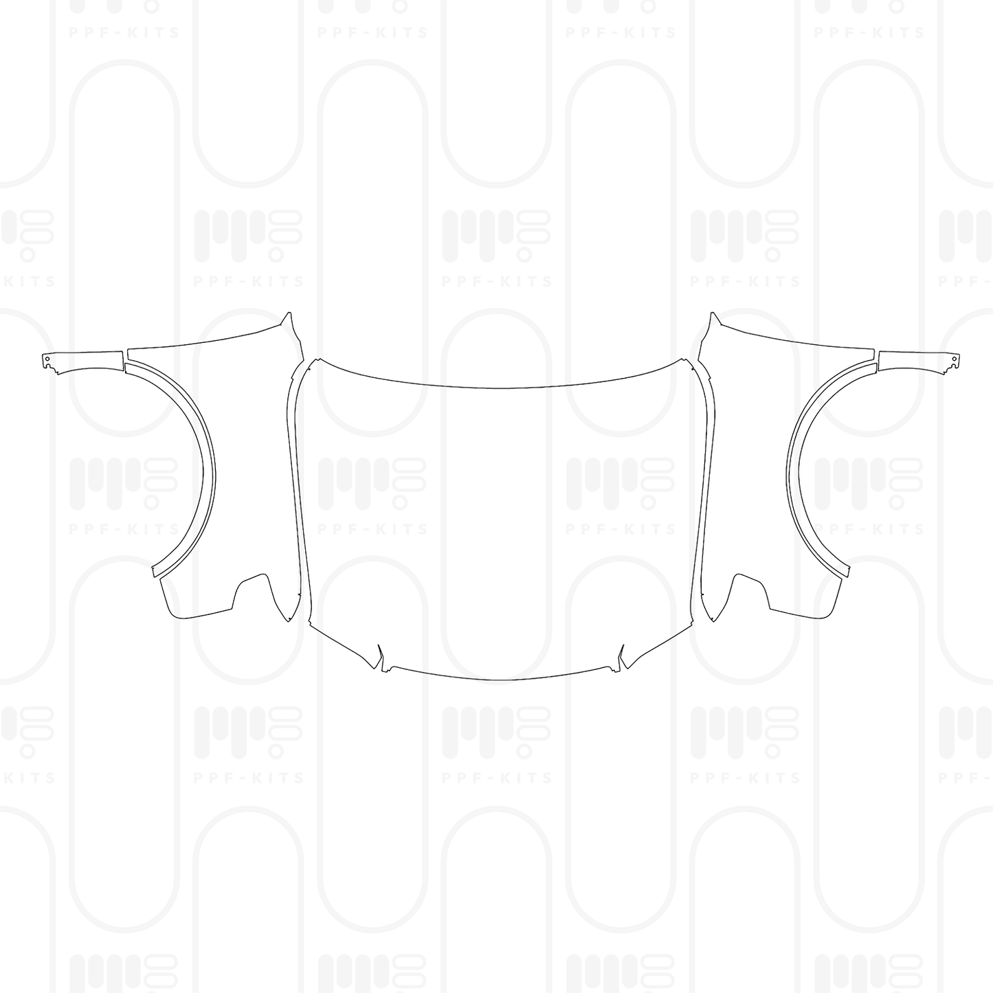 PPF prédécoupé Toyota Century SUV 2026