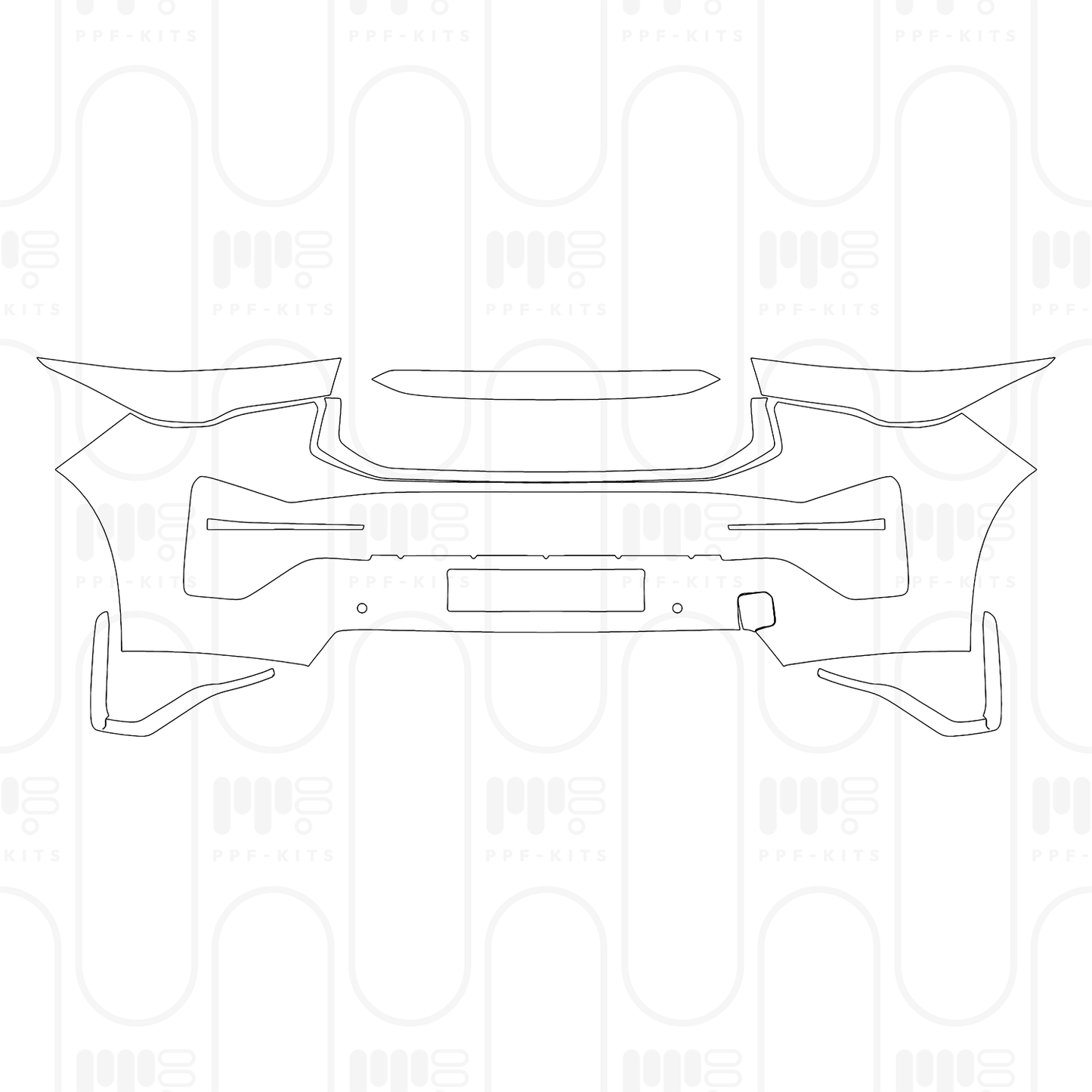 PPF prédécoupé Toyota Innova HyCross (IN) 2026