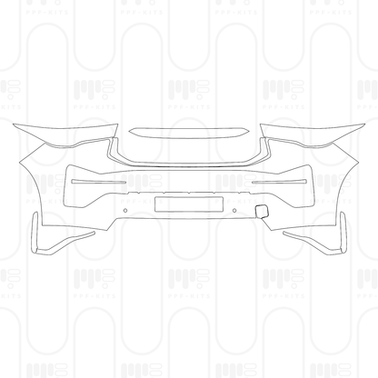 PPF prédécoupé Toyota Innova HyCross (IN) 2026