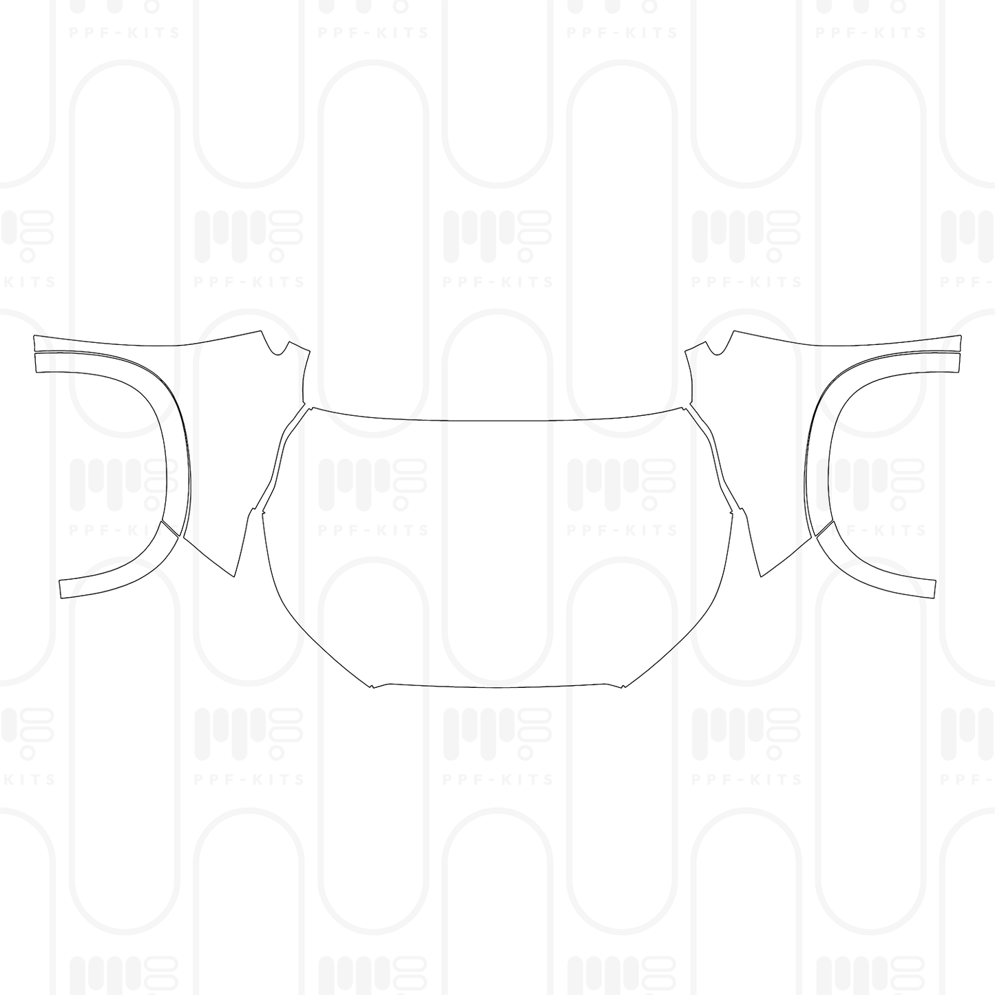 PPF prédécoupé Toyota Innova HyCross (IN) 2026