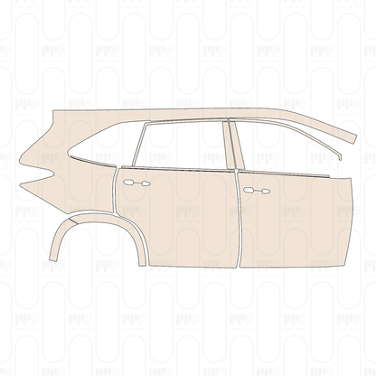 PPF prédécoupé Toyota Innova HyCross (IN) 2026