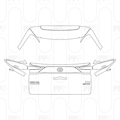 PPF prédécoupé Toyota Innova HyCross (IN) 2026