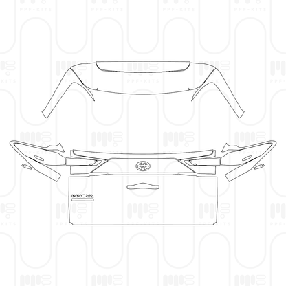PPF prédécoupé Toyota Innova HyCross (IN) 2026