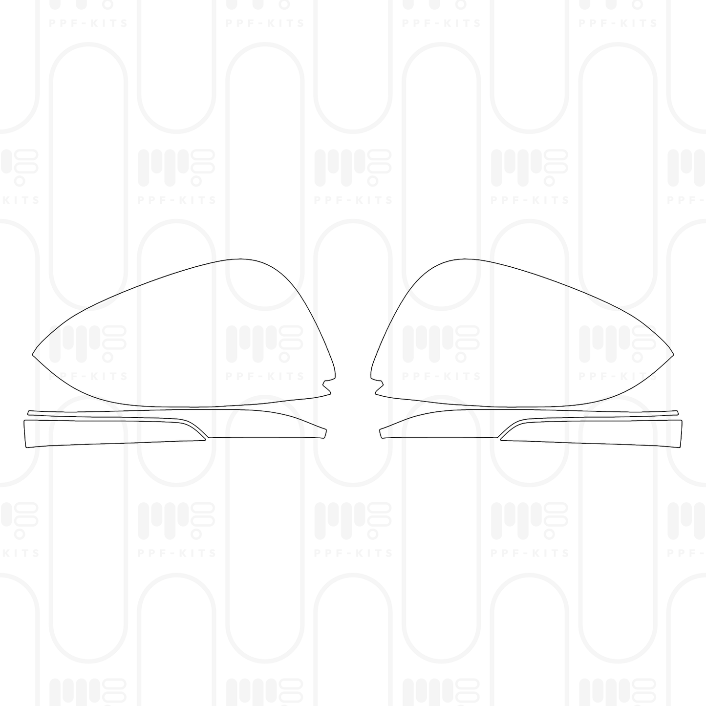 PPF prédécoupé Toyota Innova HyCross (IN) 2026