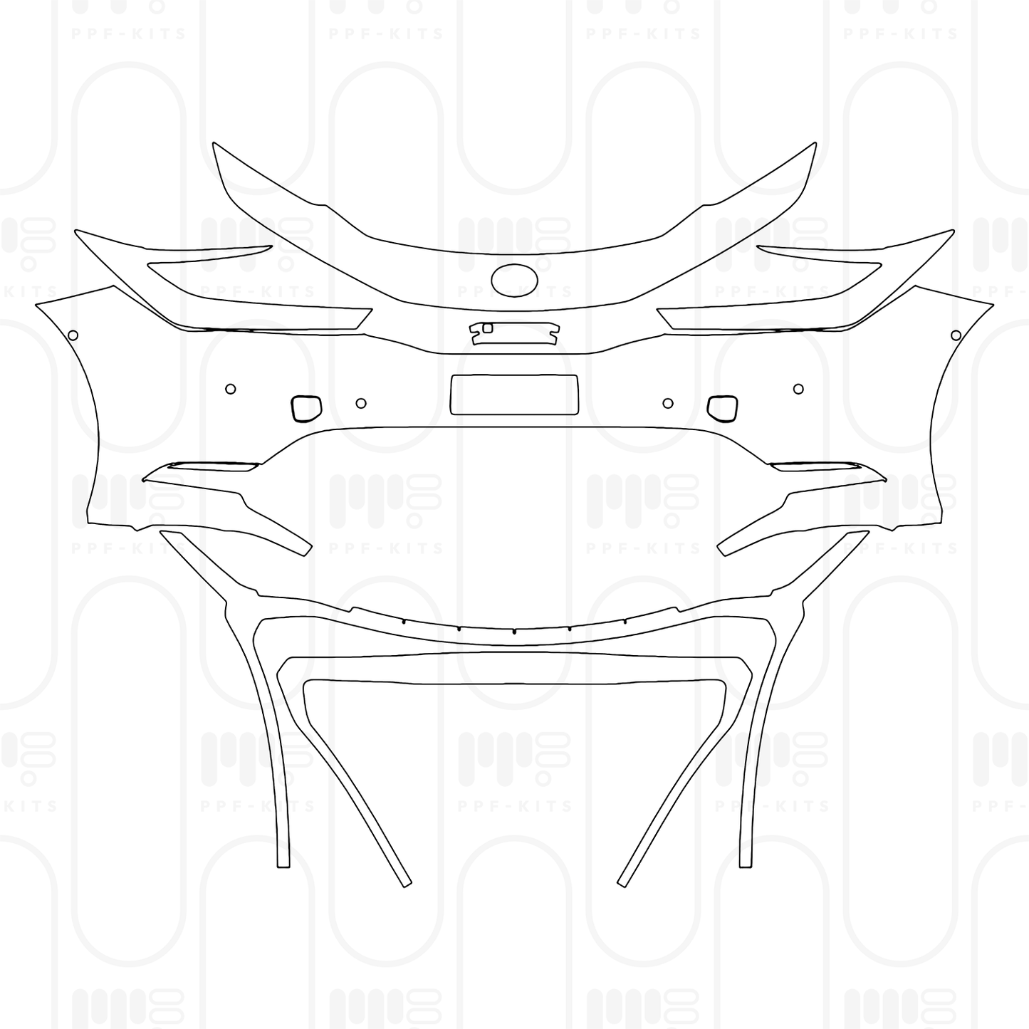 PPF prédécoupé Toyota Prius (US) Limited 2026