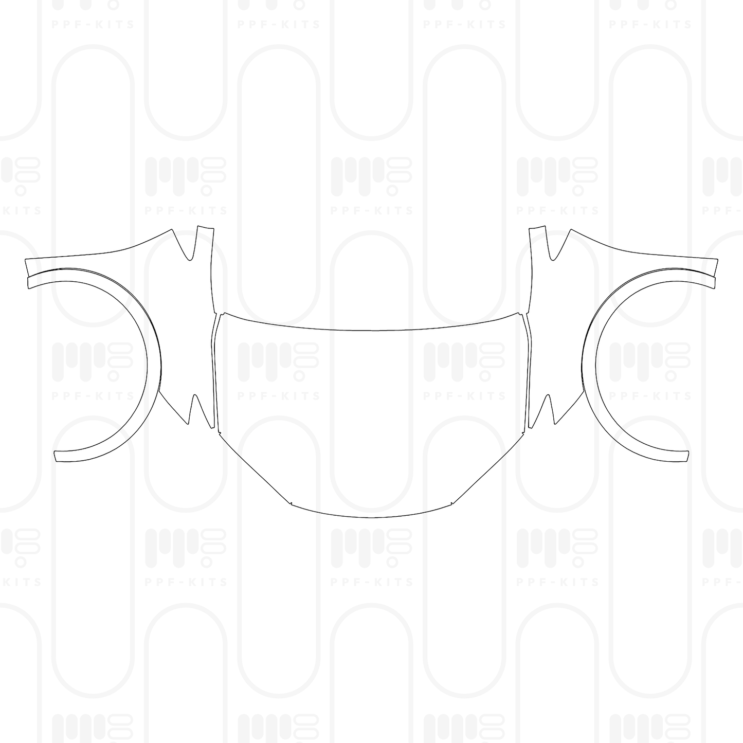 PPF prédécoupé Toyota Prius (US) Limited 2026