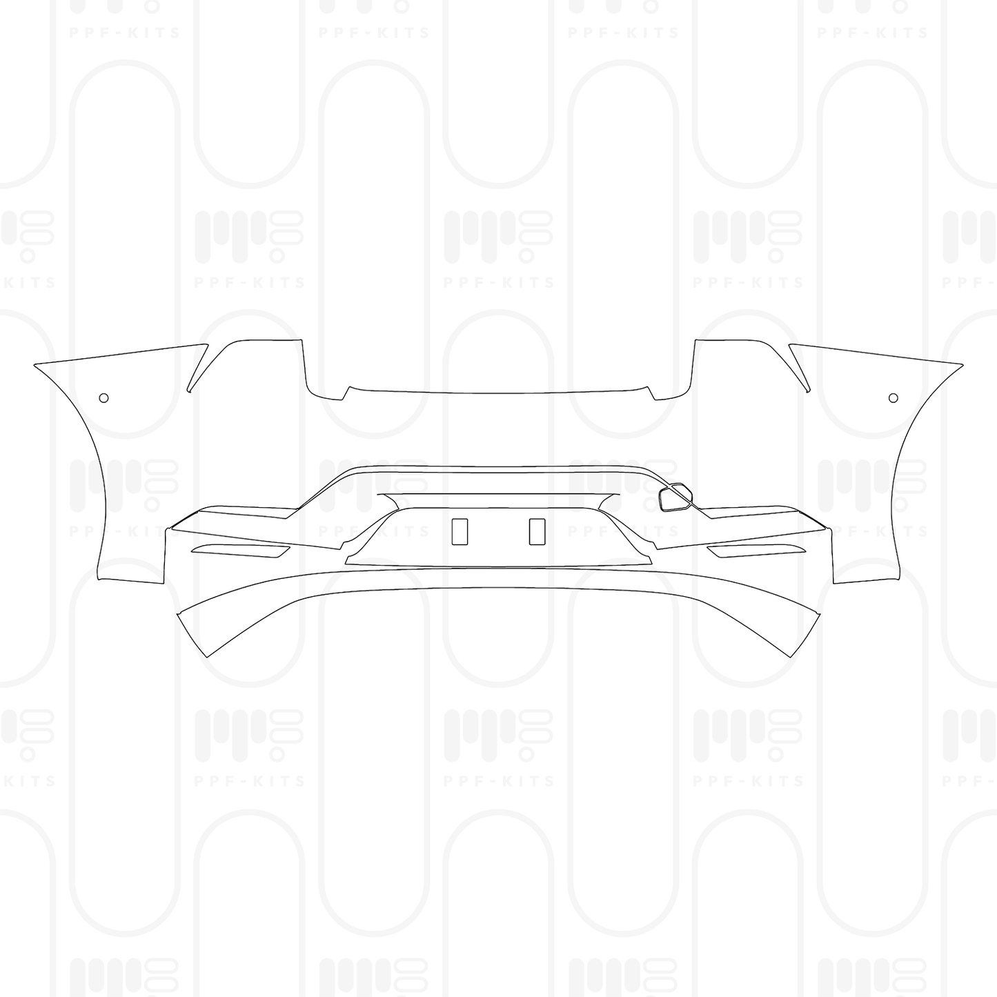 PPF prédécoupé Toyota Prius (US) Limited 2026