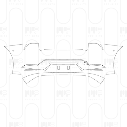 PPF prédécoupé Toyota Prius (US) Limited 2026