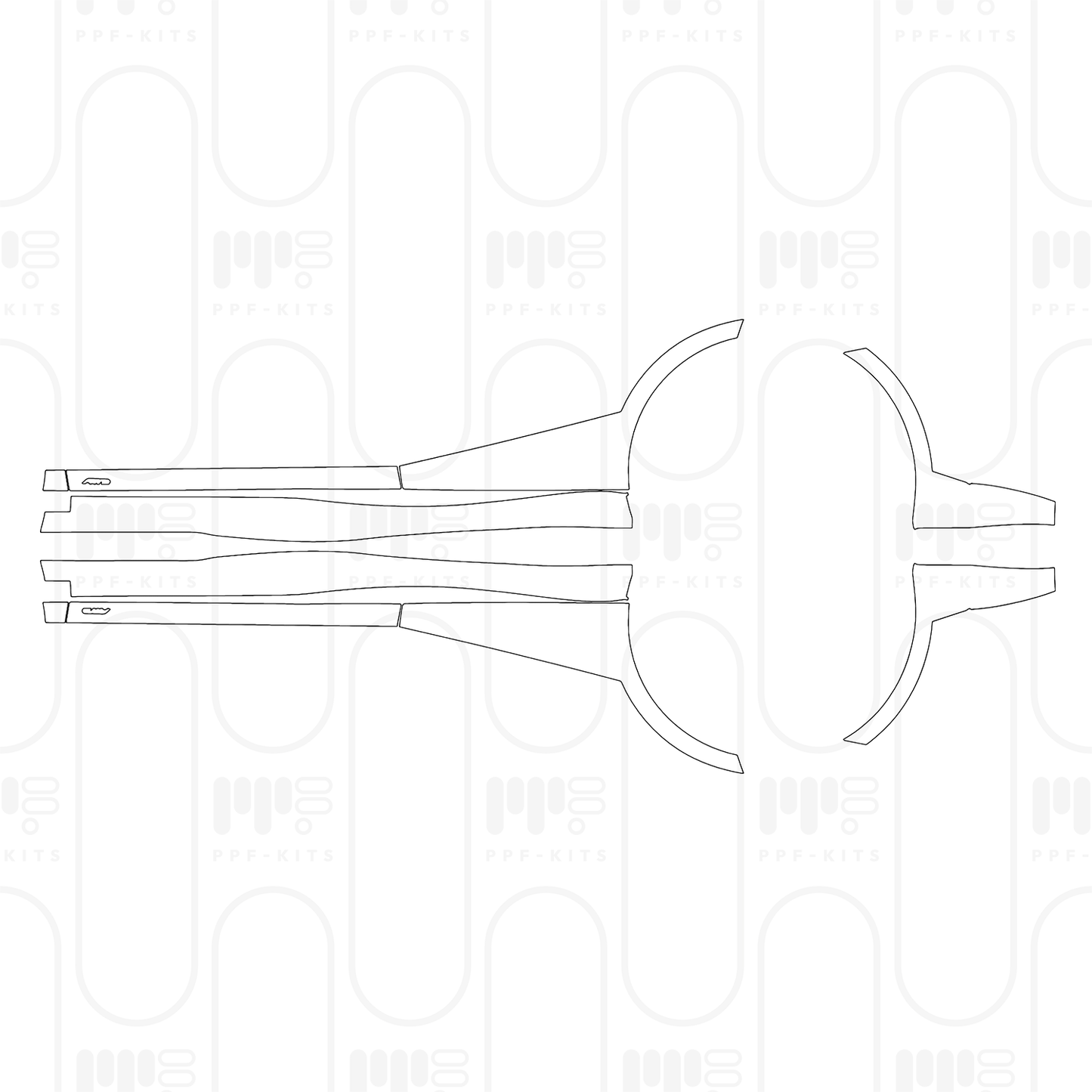 PPF prédécoupé Toyota Prius (US) Limited 2026