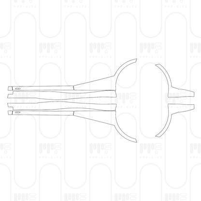 PPF prédécoupé Toyota Prius (US) Limited 2026
