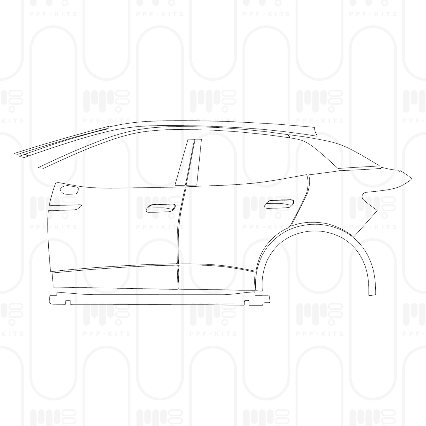 PPF prédécoupé Volkswagen ID.4 Base 2026