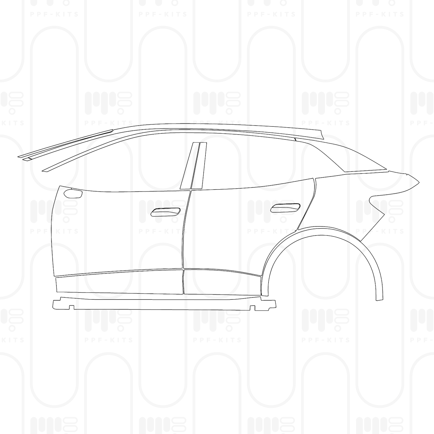 PPF prédécoupé Volkswagen ID.4 Base 2026