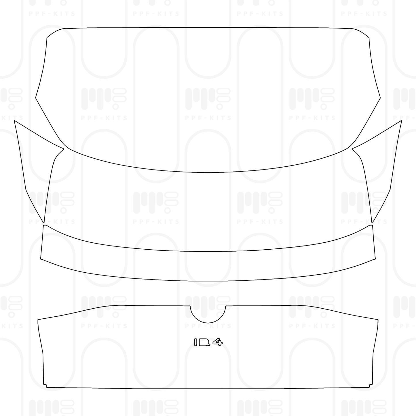 PPF prédécoupé Volkswagen ID.4 Base 2026