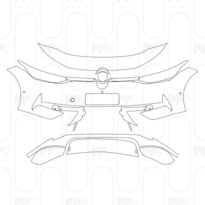 PPF prédécoupé Volkswagen ID.7 Base 2026