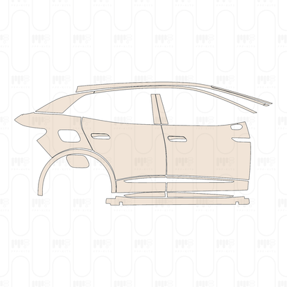PPF prédécoupé Volkswagen ID.4 (CN) Crozz 2026
