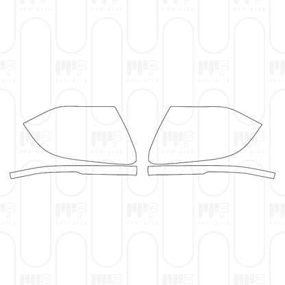 PPF prédécoupé Volkswagen Atlas (US) SE with Technology 2026