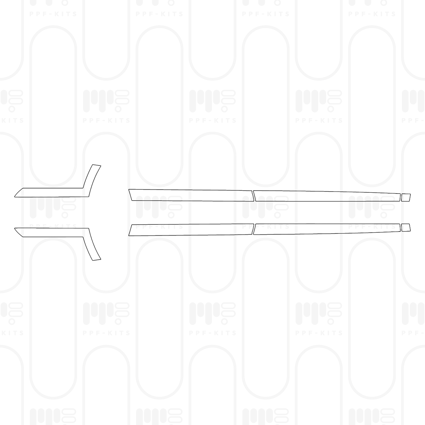 PPF prédécoupé Volkswagen Atlas (US) SE with Technology 2026