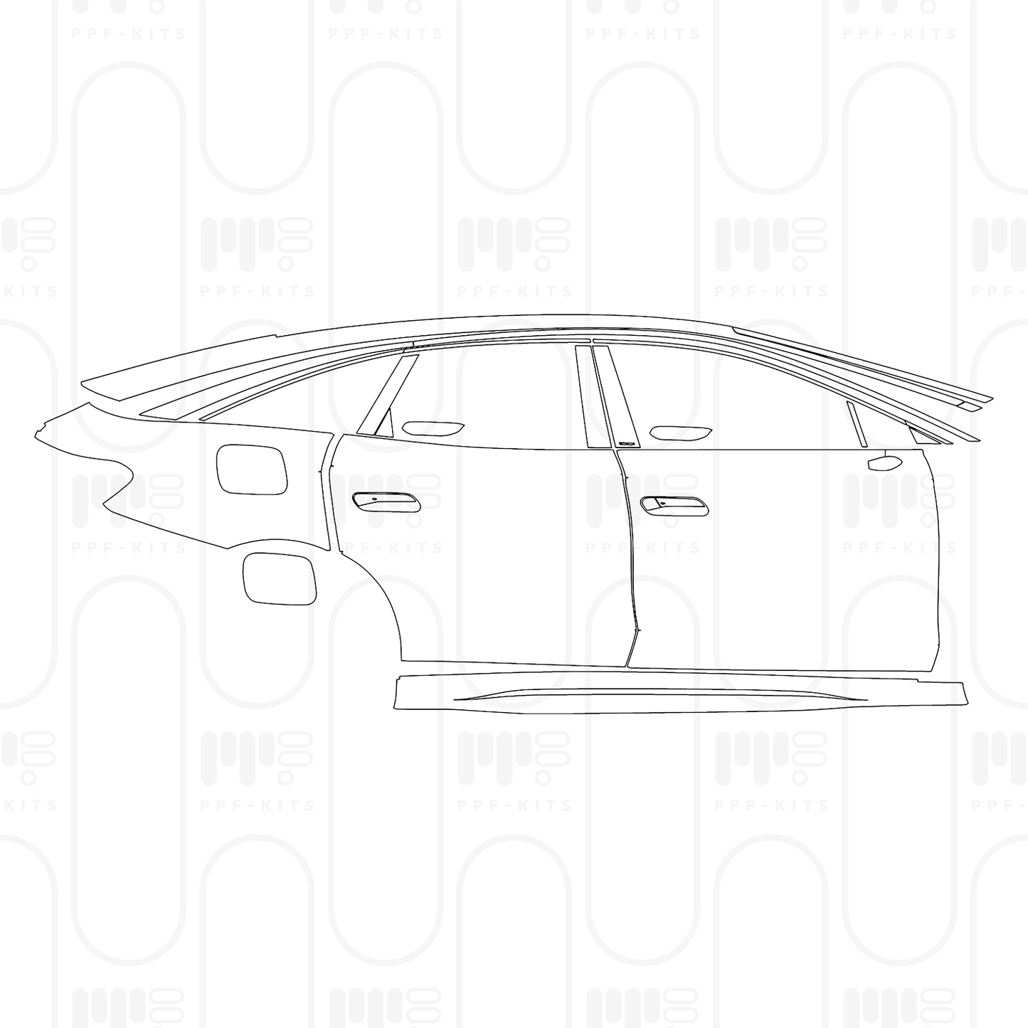 PPF prédécoupé Volkswagen ID.7 Base 2026