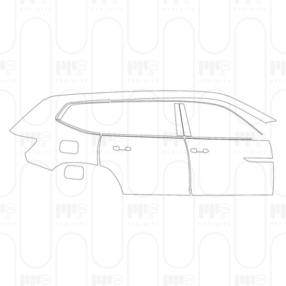 PPF prédécoupé Volkswagen Atlas (US) Peak Edition 2026