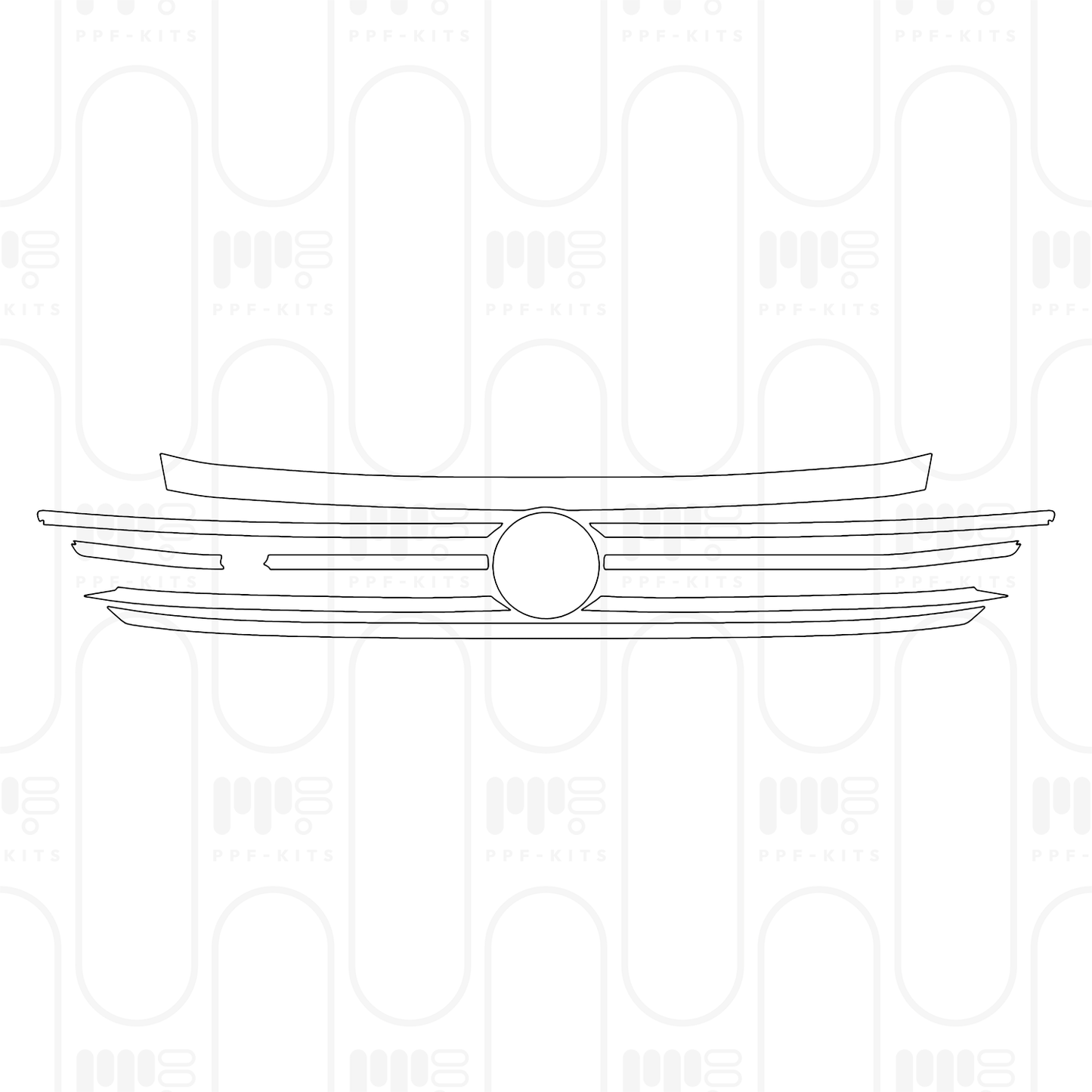 PPF prédécoupé Volkswagen Atlas (US) SEL Premium R-Line 2026