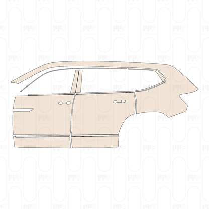PPF prédécoupé Volkswagen Atlas (US) SEL Premium R-Line 2026
