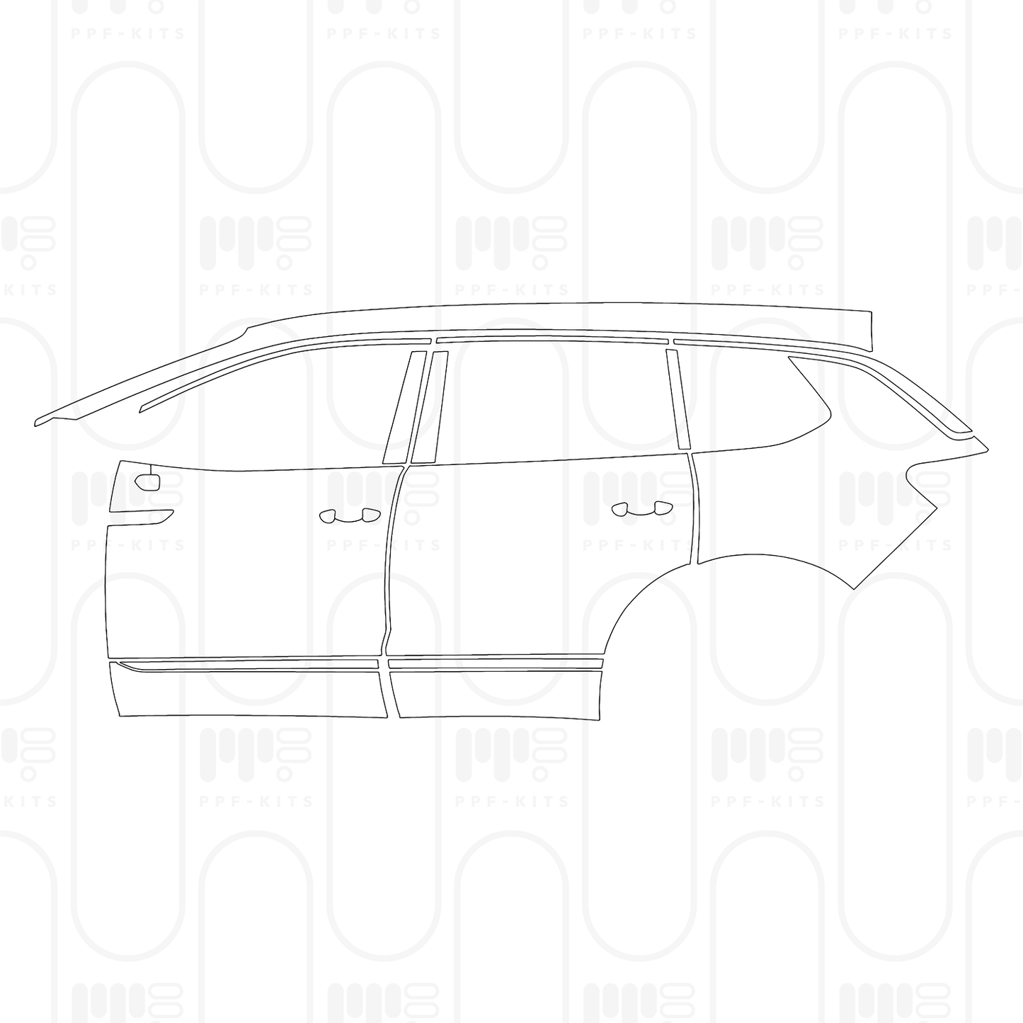 PPF prédécoupé Volkswagen Talagon Base 2026